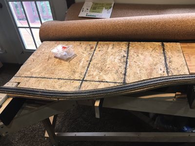 Cutting cork
