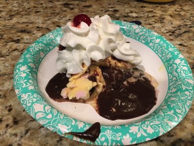 Hot fudge cake