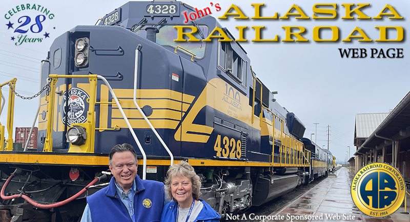 Welcome to John's Alaska Railroad Web Page!