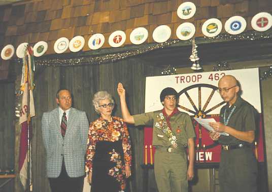 John gets his Eagle