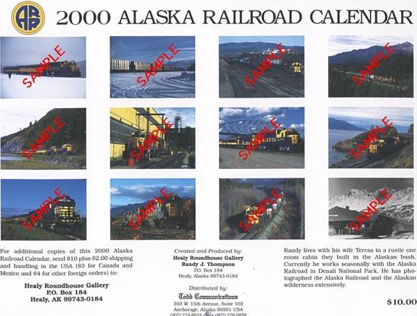 Randy Thompson's 2000 calendar