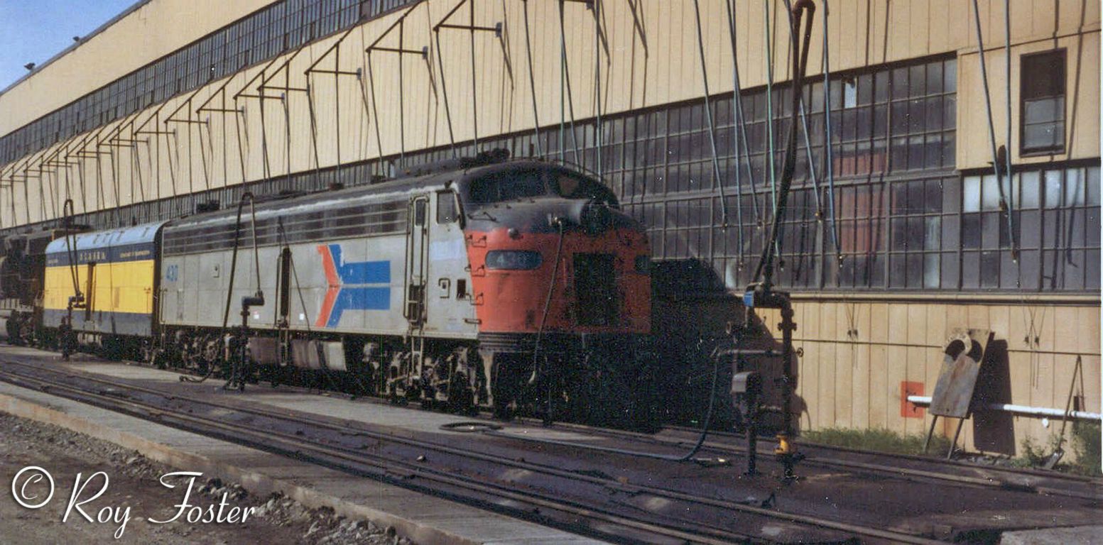 Amtrak #430, Anchorage, Sept. 1981