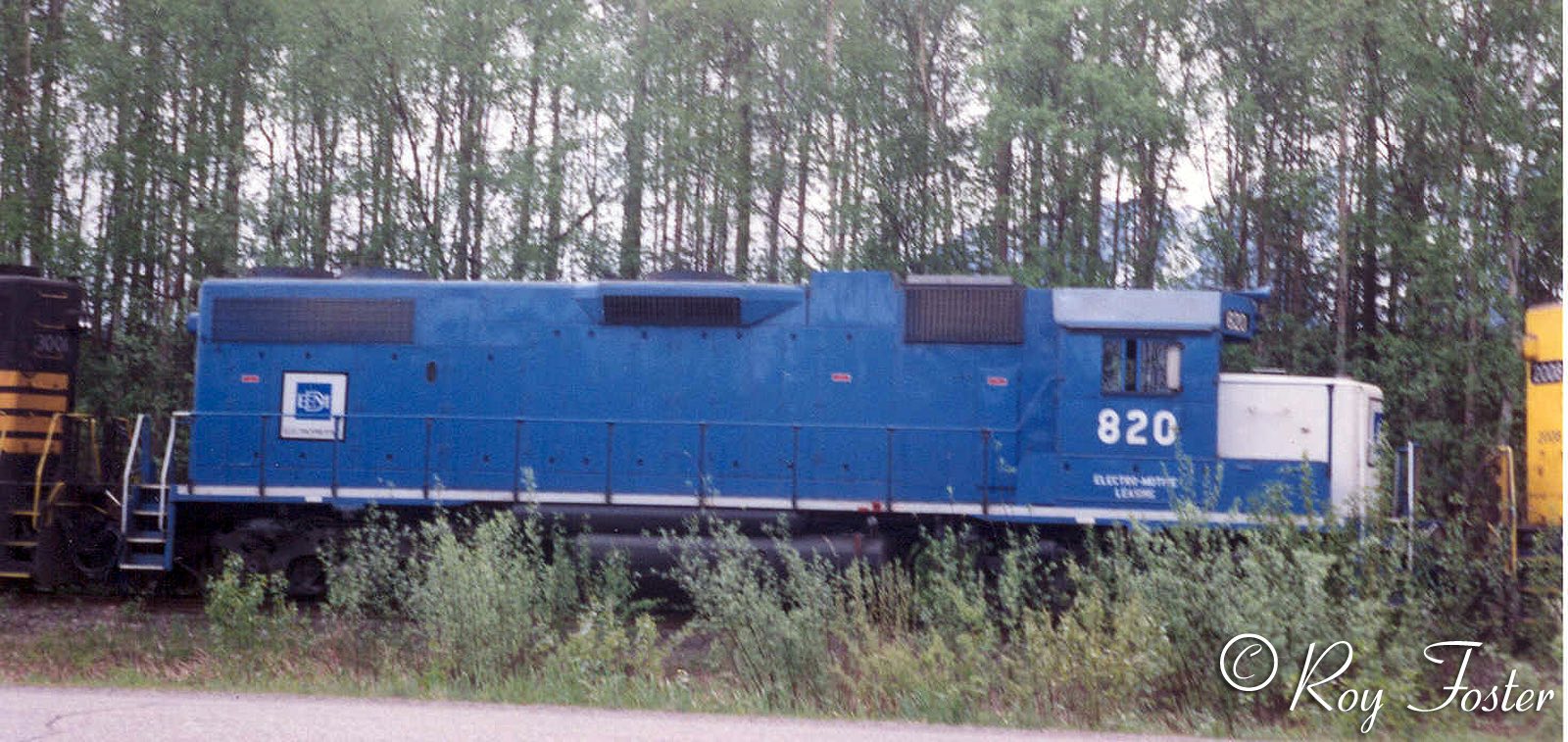 EMD #820, Palmer_Branch, 5-17-93