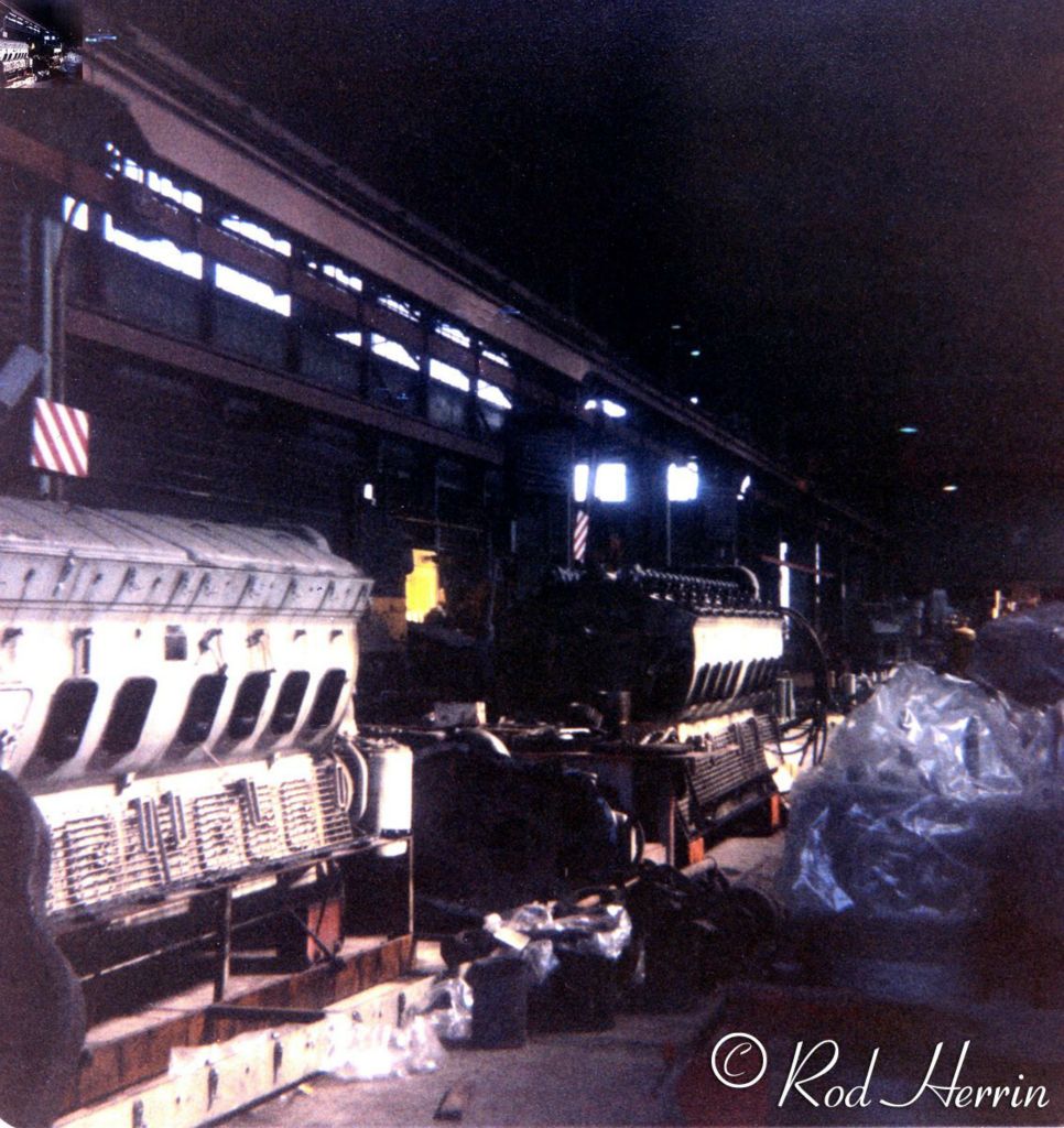 Photo in the Anchorage diesel shop 1981