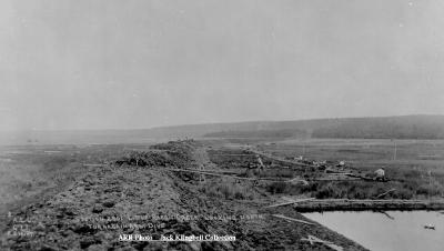 Roadbed on Potter Flats