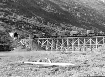 First train out of Whittier