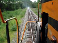 dragging rail