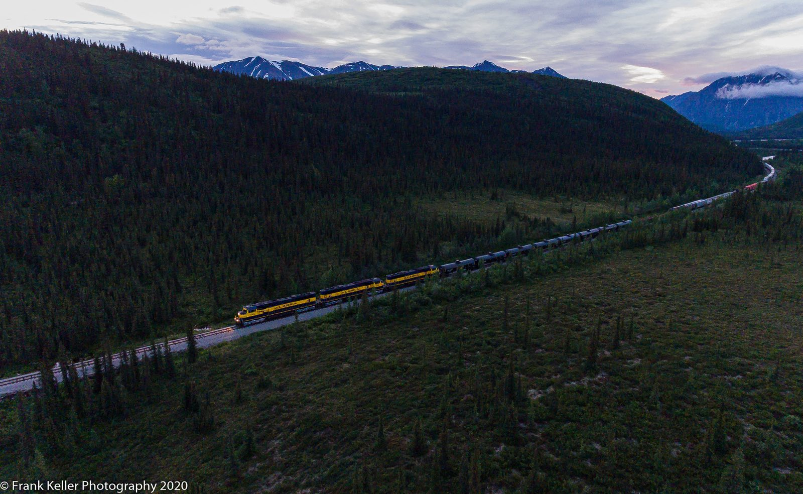 Blue hour freight