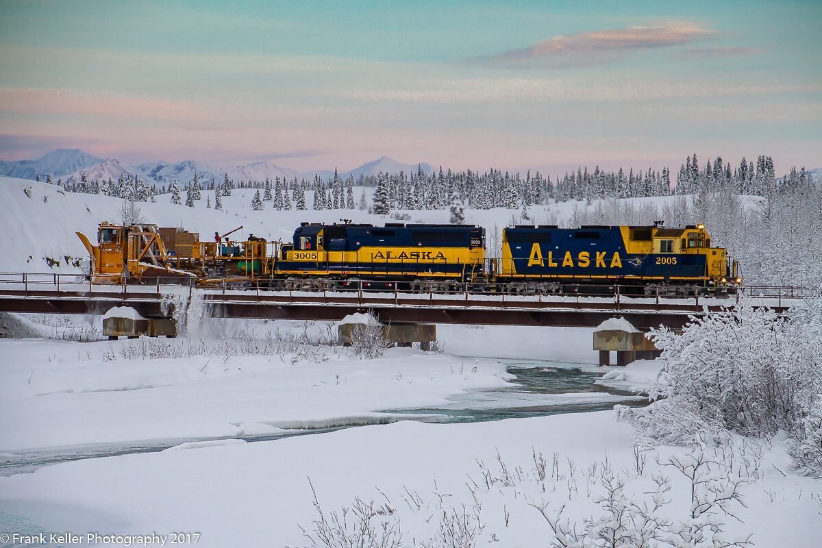 Crossing the North Fork of the Chulitna River