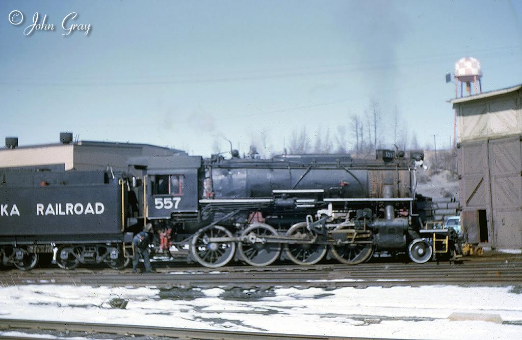 under steam