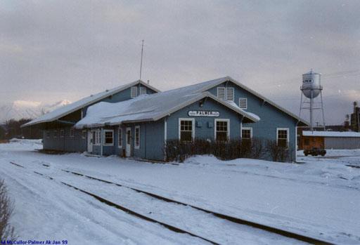 Alaska Railroad depot