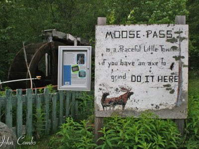 Moose Pass sign
