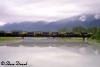 Six GP49s crossing the Knik overflow bridge