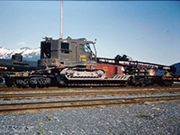 Locomotive crane 103