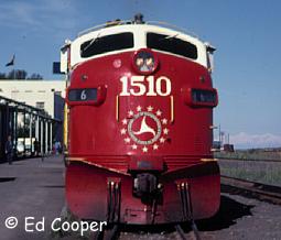 ARR ALASKA RAILROAD Bicentennial Locomotive 8x10 Color Photo 
